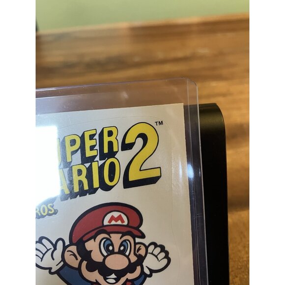 RARE 1989 O Pee Chee SERIES 2 Nintendo Sticker Tips #40 Super Mario Bros 2 - Picture 3 of 8